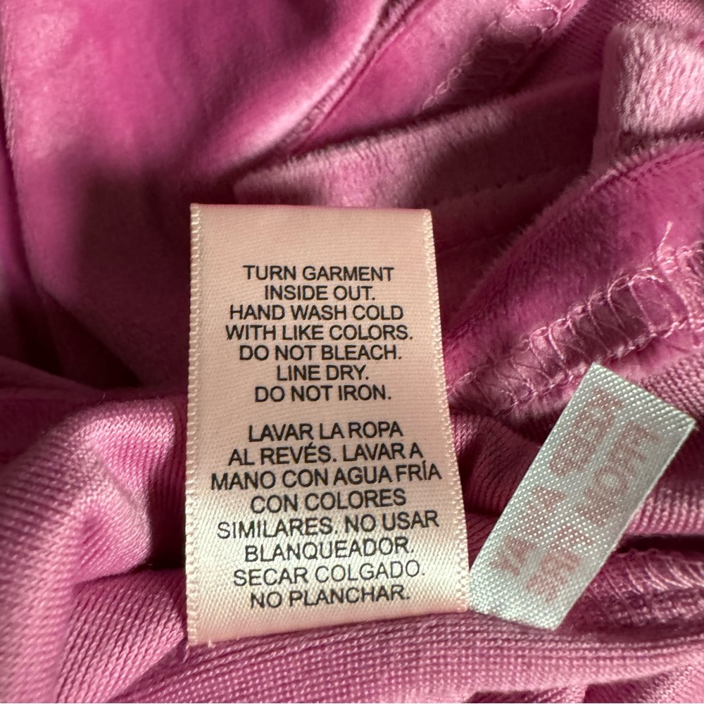 NEW Juicy Couture pink short sleeve pajama top size medium‎ - Picture 6 of 8